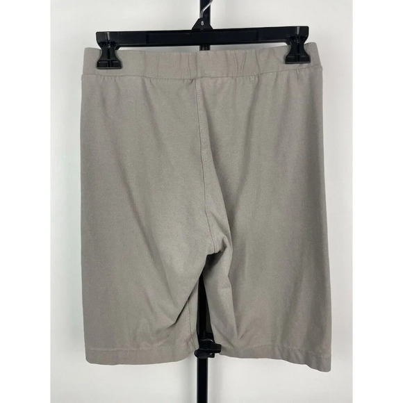 Intimately Free People Gray Cotton Blend Elastic Pull On Bermuda Shorts Sz M - Picture 3 of 5
